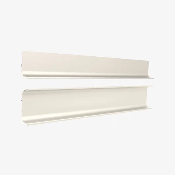 seashell white grip ledges for handless kitchen