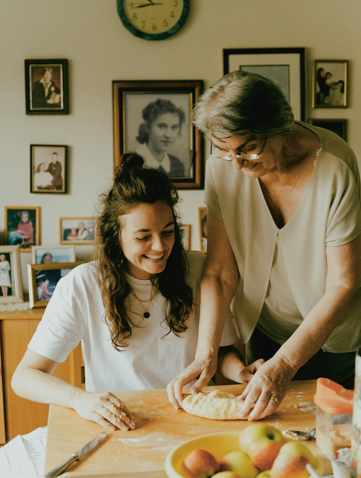 cooking with family