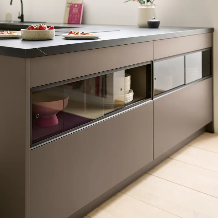 cupboard with sliding doors
