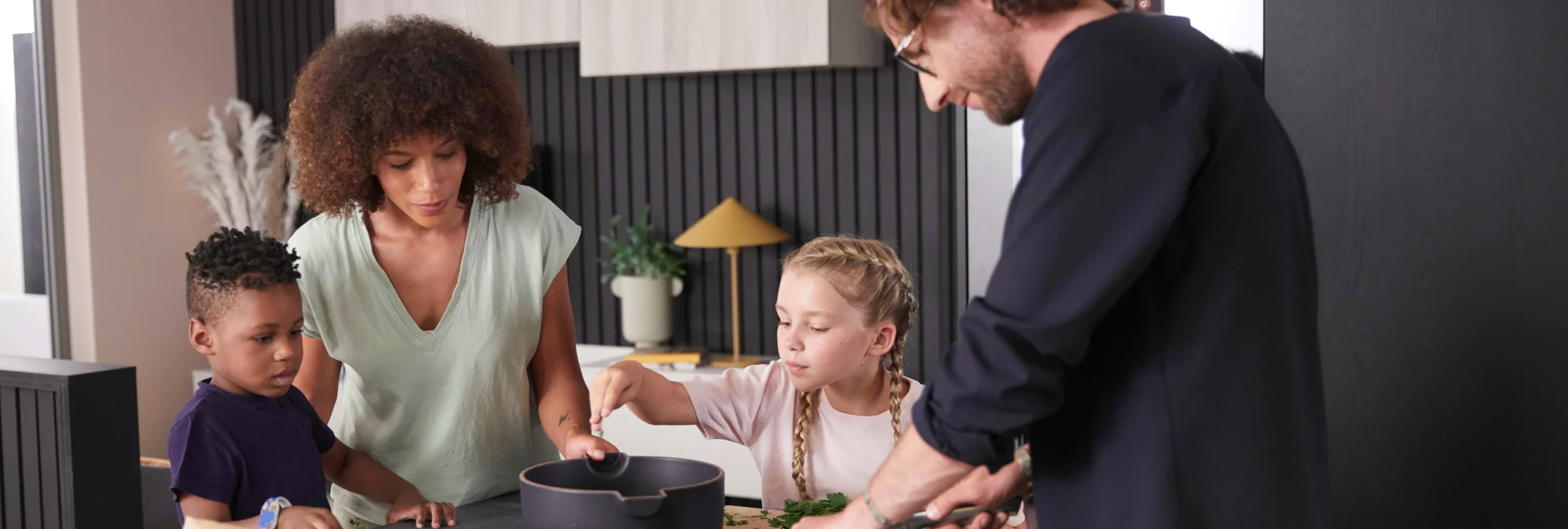 cooking with family